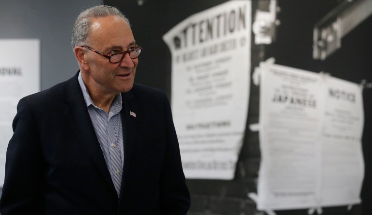 Senate Minority Leader Chuck Schumer said Tuesday it was 