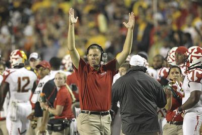Rob Carr/Getty Images
Maryland coach Randy Edsall said games against neighboring rival West Virginia are important because of the impacts on recruiting.
