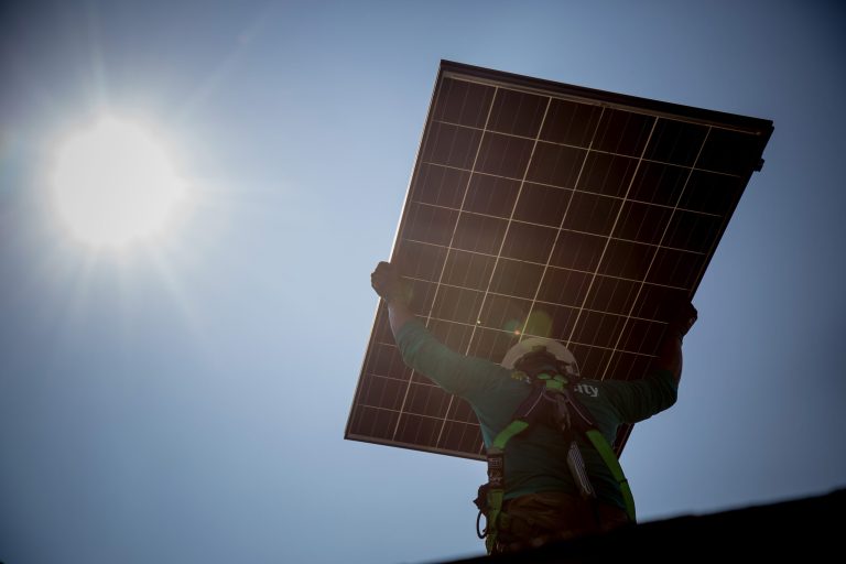 The North American Electric Reliability Corporation will be creating a new renewable energy task force to examine the reliability concerns raised by more renewable energy, primarily solar. (Michael Nagle/Bloomberg)