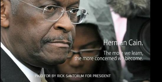 Santorum unleashes major attack on Cain