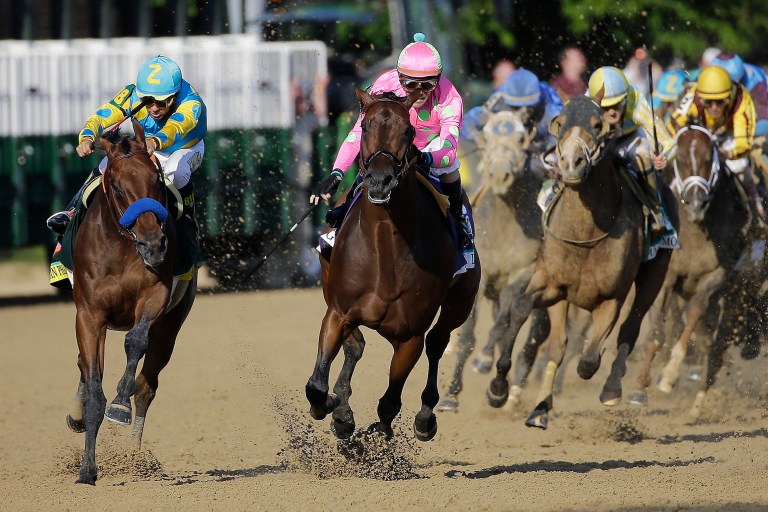 There's nothing wrong with having a great time at the Kentucky Derby or even owning the next American Pharoah, but corporate welfare shouldn't be paying the bill. (AP Photo/Matt Slocum)