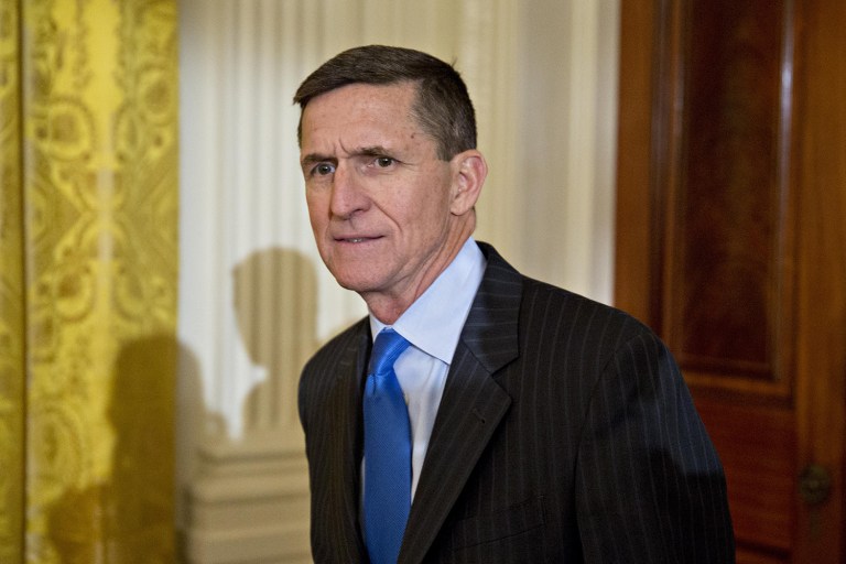 The Senate Intelligence Committee will not offer President Trump's former national security adviser Mike Flynn immunity to testify in front of lawmakers. (Andrew Harrer/Bloomberg)
