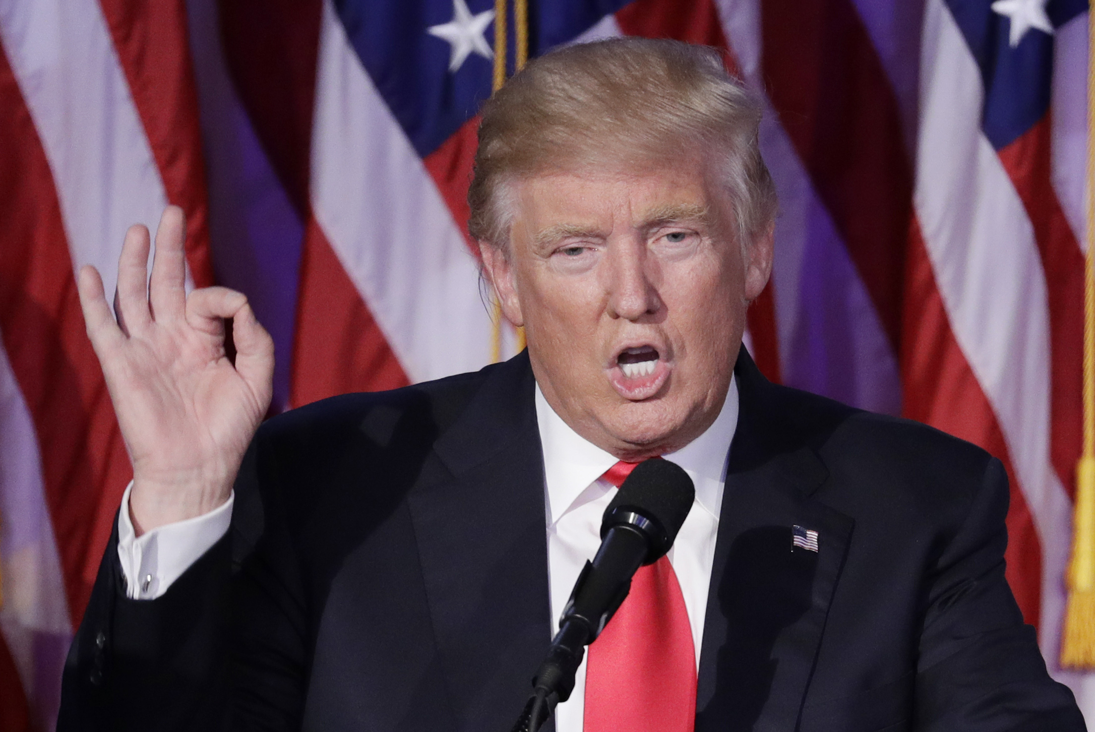 Stick to your list, Mr. President