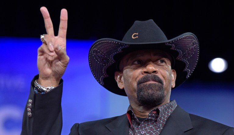 Just two days before CPAC was set to kick off, David Clarke advanced the conspiracy theory that Florida students advocating for gun control in the wake of last week's mass shooting were acting as part of an organized campaign with 