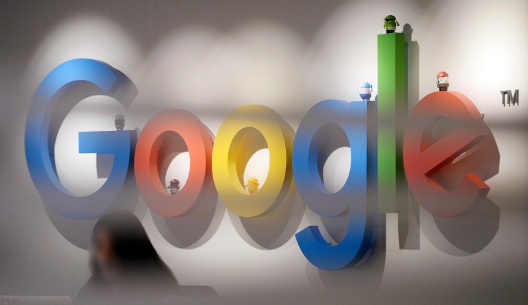 A protest march scheduled this weekend over Google's firing of an employee who criticized the company's diversity policy has been cancelled. (Kim Jin-a/Newsis via AP)