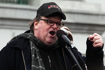 Michael Moore calls for ‘revolt’ after Michigan passes ‘Right to Work’ laws