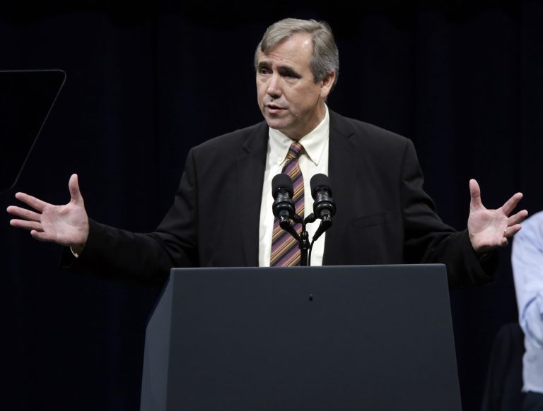 Sen. Jeff Merkley, D-Ore., announced his support of the Iran deal last weekend. (AP Photo)Â 