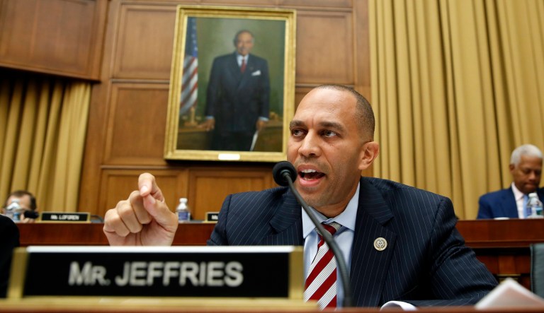 Rep. Hakeem Jeffries, D-N.Y., said on Tuesday: 