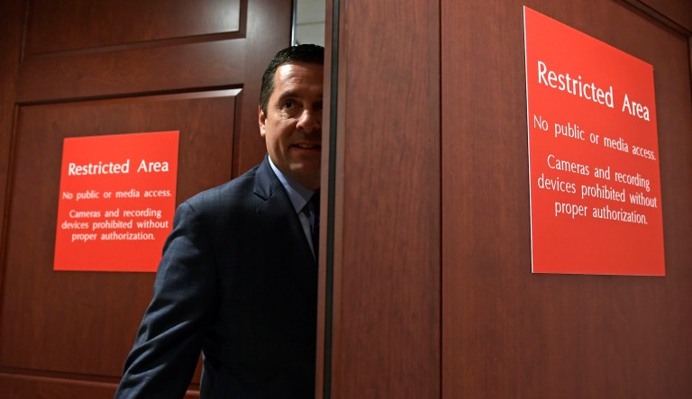 House Intelligence Committee Chairman Rep. Devin Nunes, R-Calif., told Attorney General Jeff Sessions that the apparent use of the controversial 
