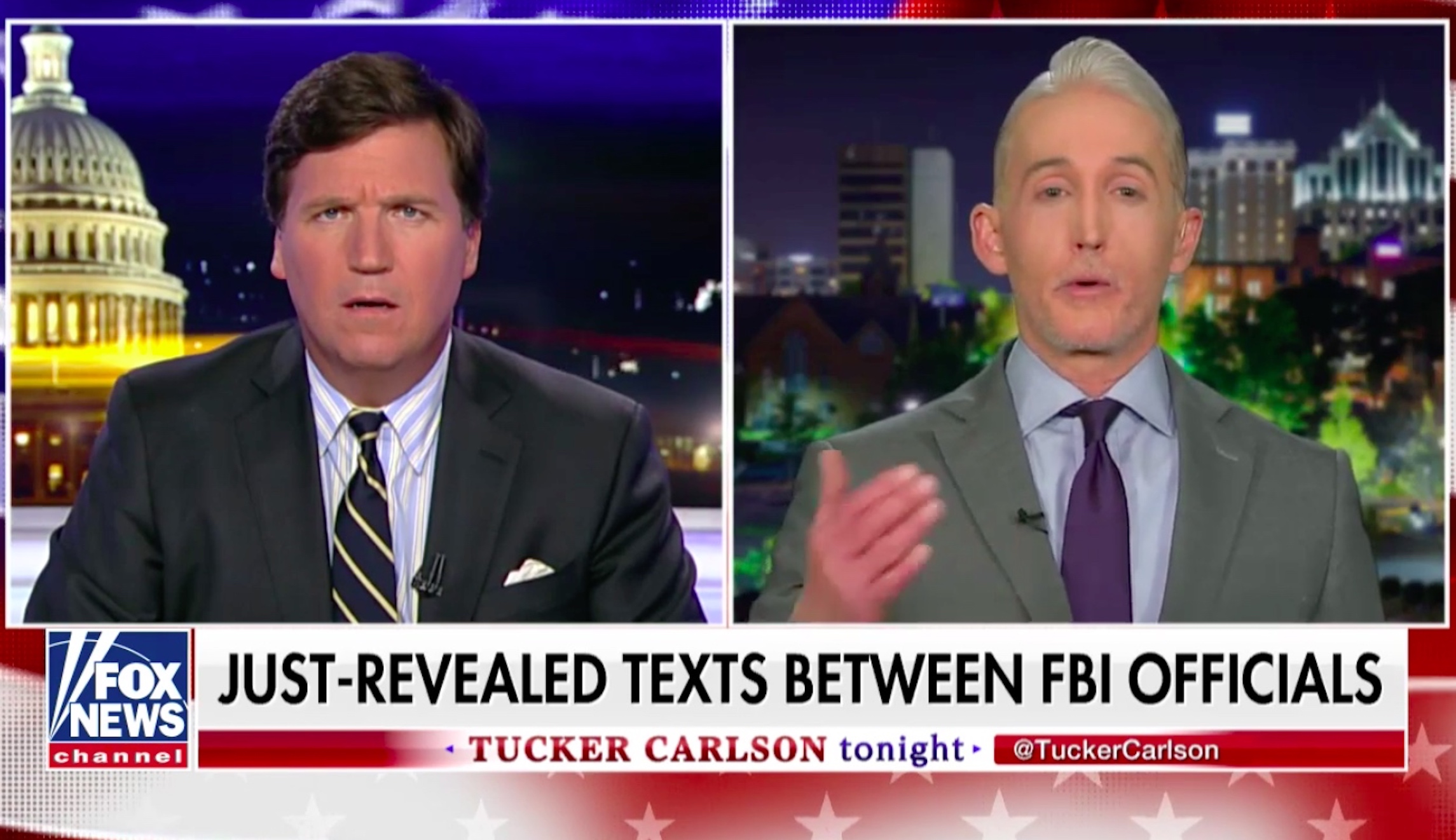 Trey Gowdy: Newly revealed Strzok/Page texts exhibit ‘manifest bias’ favoring Hillary Clinton over Trump
