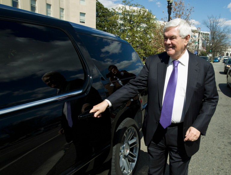 Newt Gingrich said that one of Donald Trump's greatest qualities is his ability to 