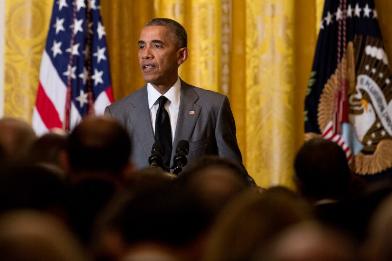 Rare Saturday Situation room gathering reflects importance of alliance with Turkey. (AP Photo/Carolyn Kaster)