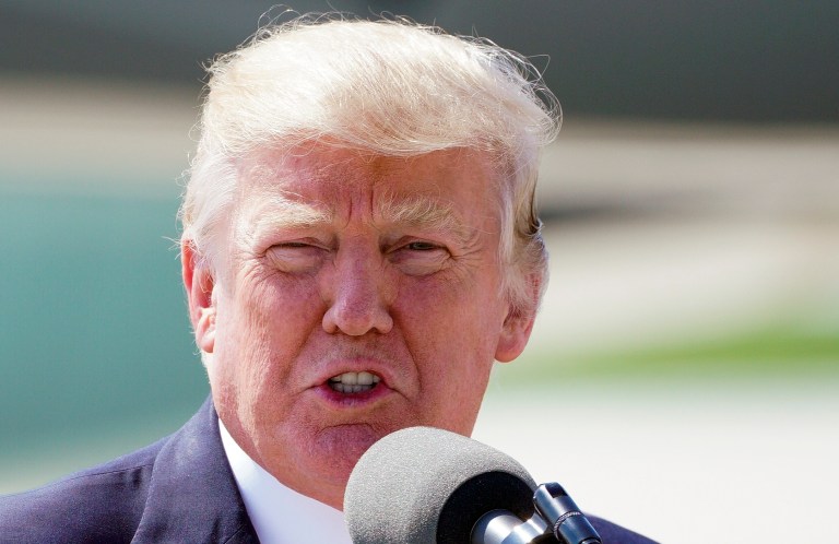 Trump called Scalise, who has undergone three surgeries and remains in critical condition, a 