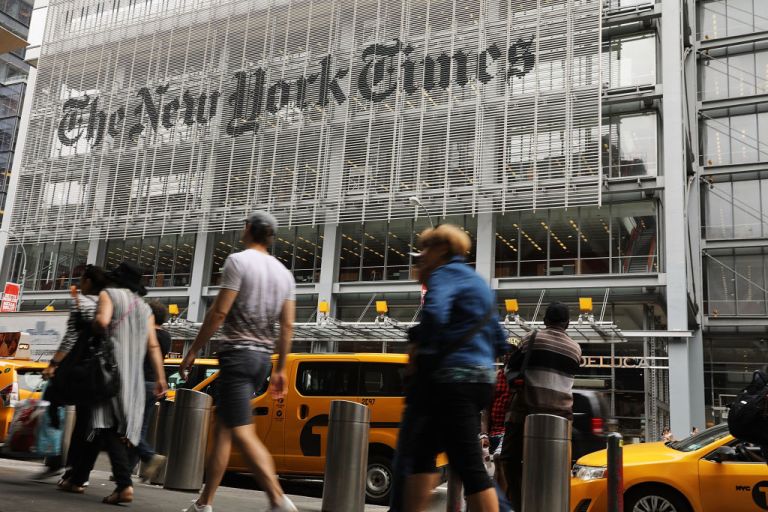 Don’t Tell the President, but Profits Are Up at the New York Times