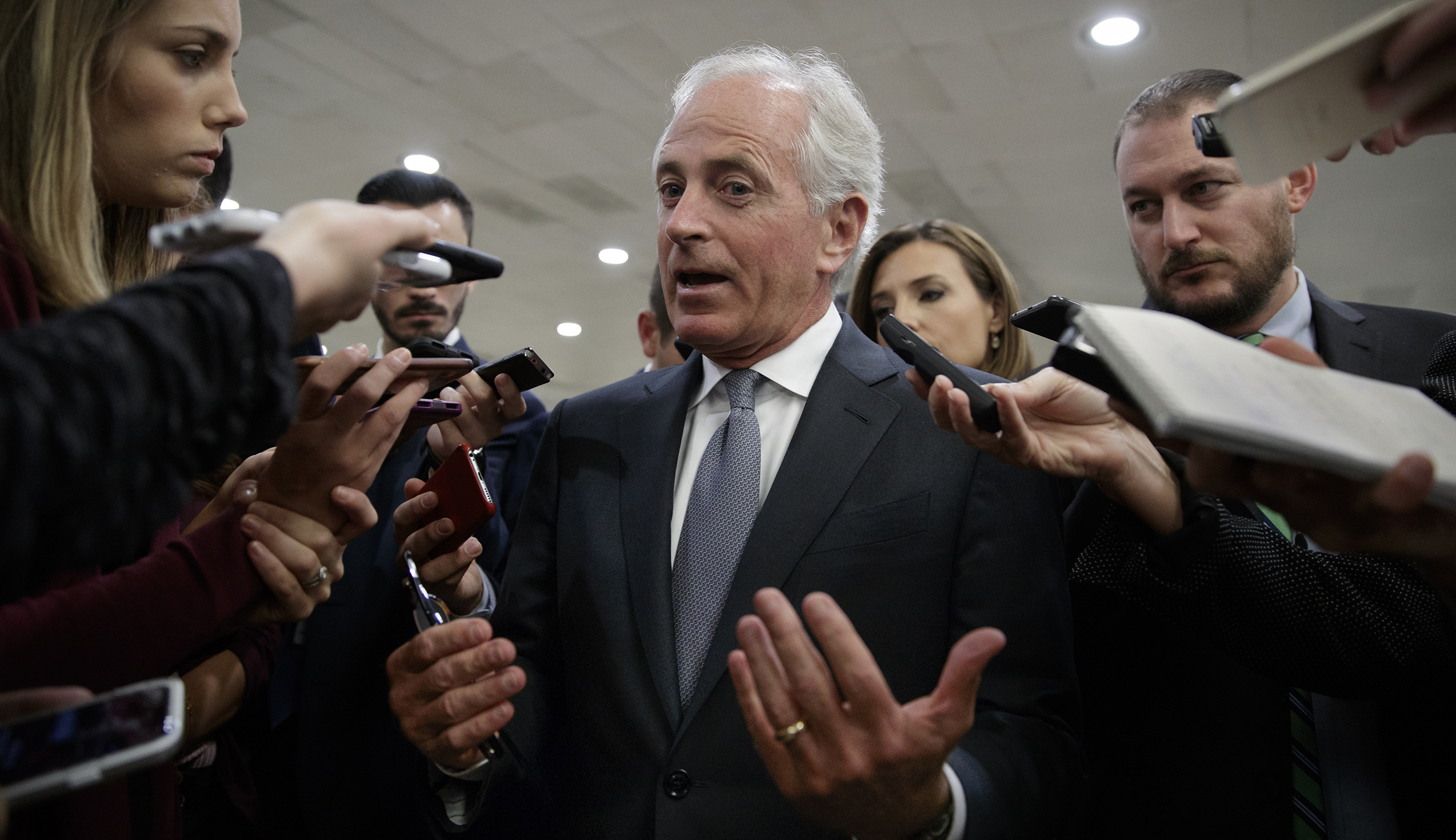 Bob Corker ‘all in’ on tax reform despite feud with Trump