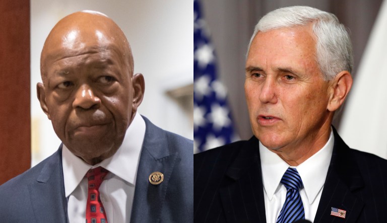 According to Rep. Elijah Cummings, Vice President Mike Pence can authorize the FBI to release documents relating to Michael Flynn Jr. because Pence was head of Trump's transition team. (AP)
