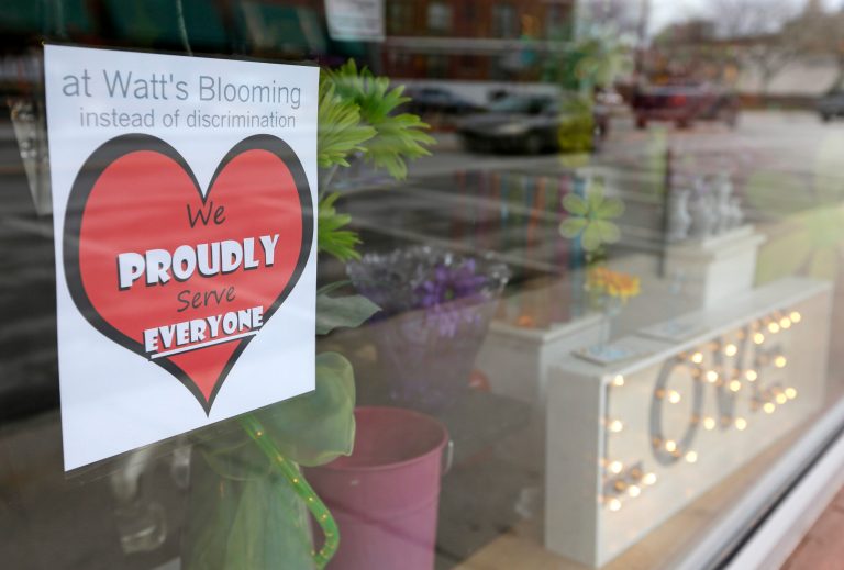 Following Indiana Gov. Mike Pence's signing of the state's Religious Freedom Restoration Act, ABC-57 set out to ask local businesses in the Michiana area what they think of the new bill. (AP Photo)Â 