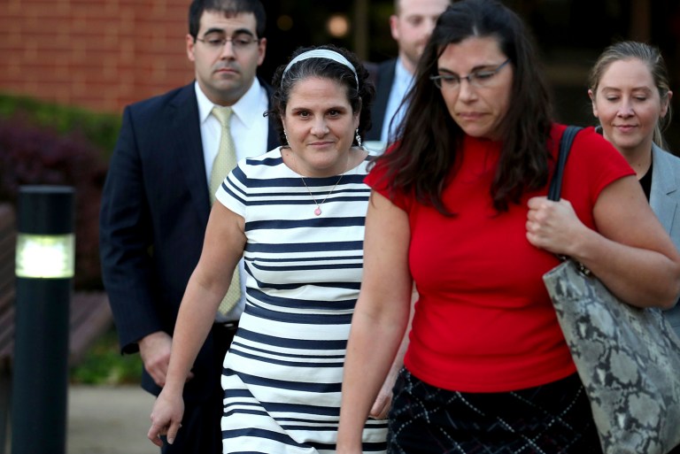Jackie defended in her deposition U.Va. Dean Nicole Eramo, who is suing Rolling Stone, its publisher and Sabrina Rubin Erdely over the way she was portrayed in the article. (AP Photo)