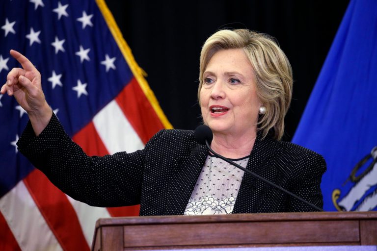 Clinton characterized the legislation as little more than an attack from big business on organized labor. (AP File Photo)