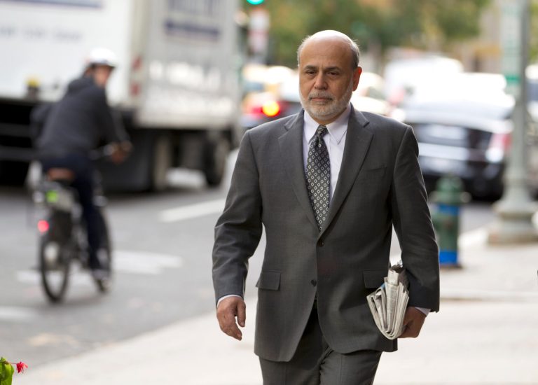 Former Federal Reserve Chairman Ben Bernanke re-entered the public forum Monday morning, unveiling a new blog and Twitter handle. (AP Photo)