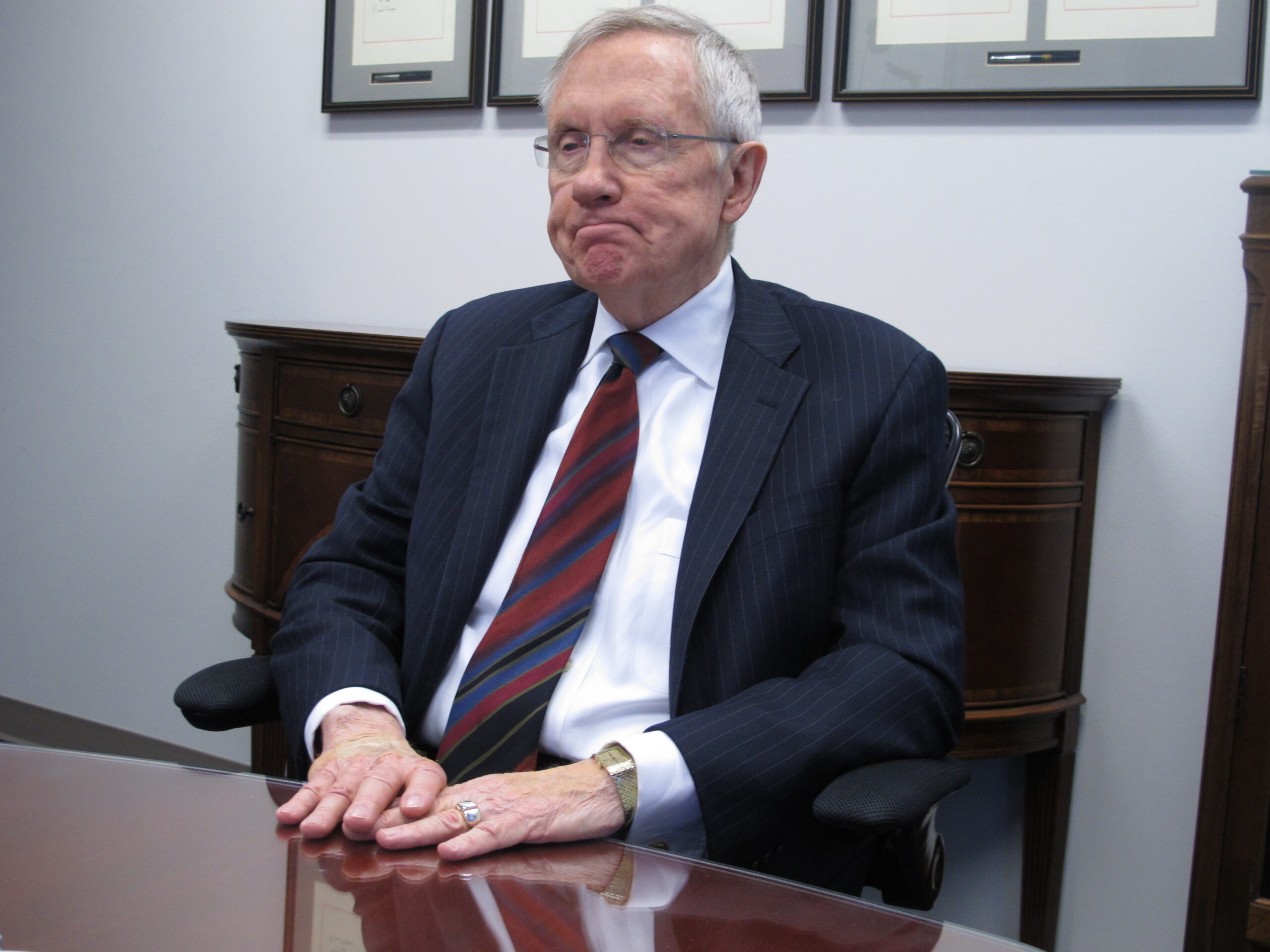 Harry Reid is mad that Republicans didn’t obstruct his bill