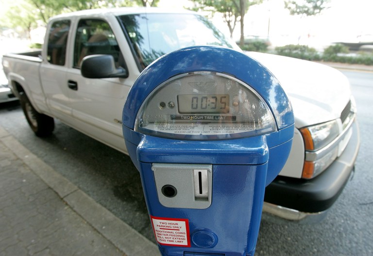 Published: No Published CaptionOriginal: Greg Whitesell/ExaminerMontgomery County recently completed the installation of 12,000 new meters that allow drivers to use a cashless key system to pay for parking.  This next generation parking meter is seen on Thursday, August 17, 2006 in Downtown Silver Spring.