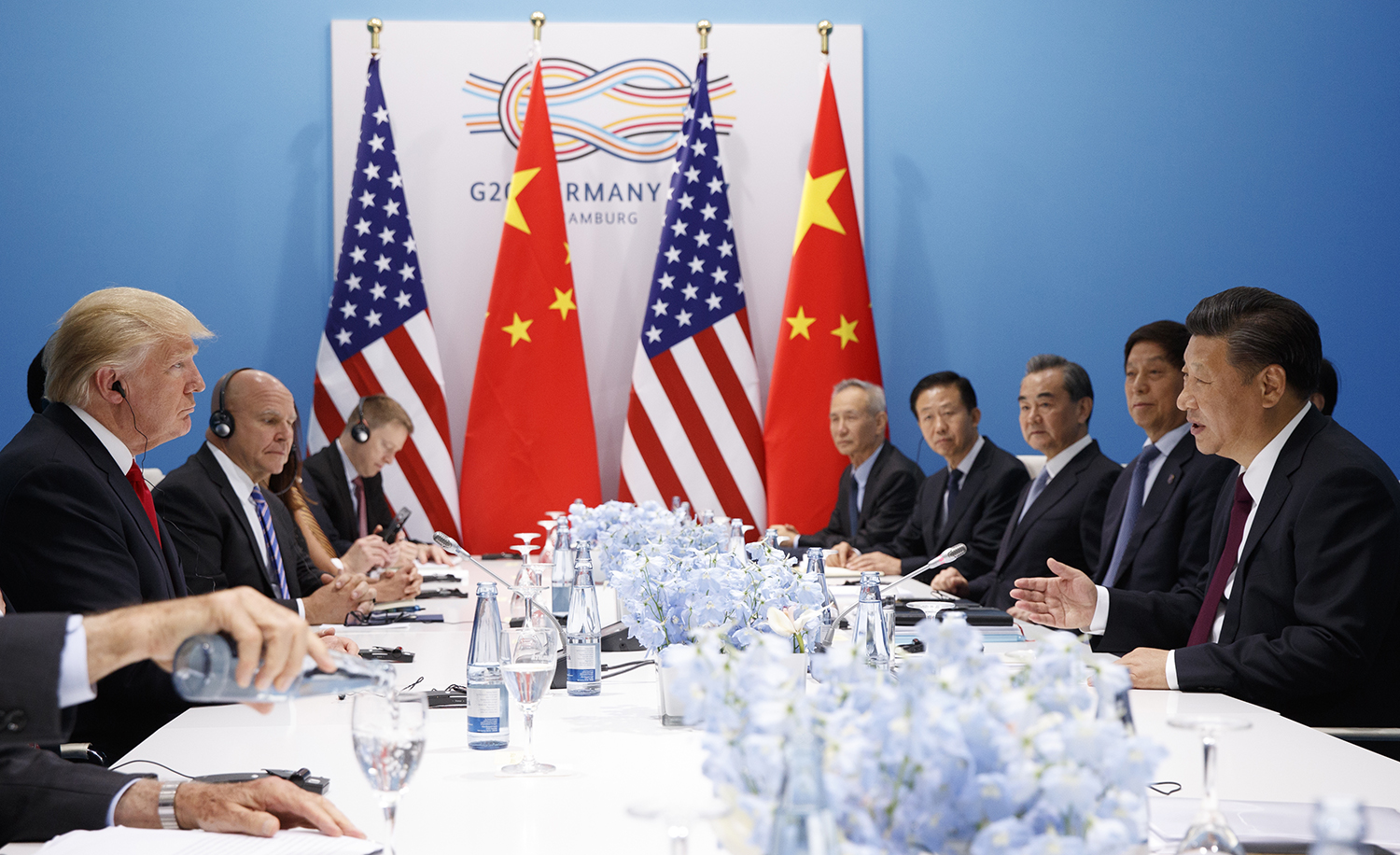 Trump meets with Chinese leader, says there will be success in North Korea ‘one way or the other’