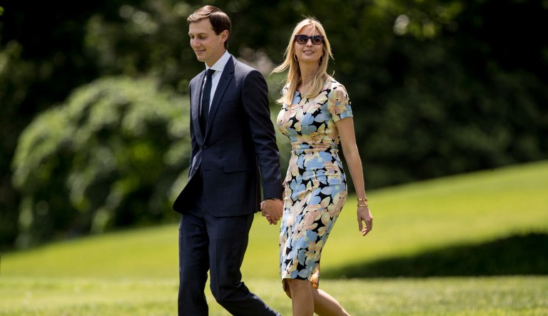 The more public role for Kushner comes as Democrats target him and his security clearance. (AP Photo/Andrew Harnik)