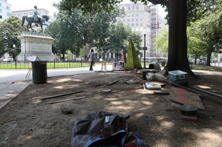 Park Police haul away last of Occupy DC