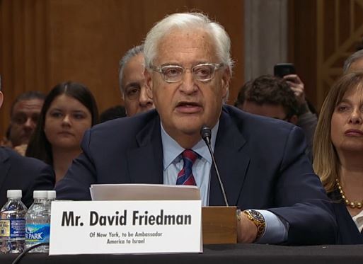 Corker Says Trump’s Israel Envoy ‘Will Receive Bipartisan Support’