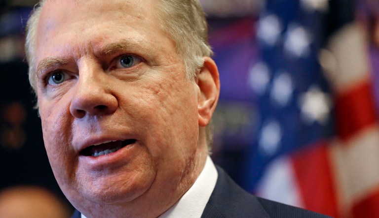 The scandal had already prompted Murray to opt not to seek re-election. (AP Photo/Elaine Thompson)