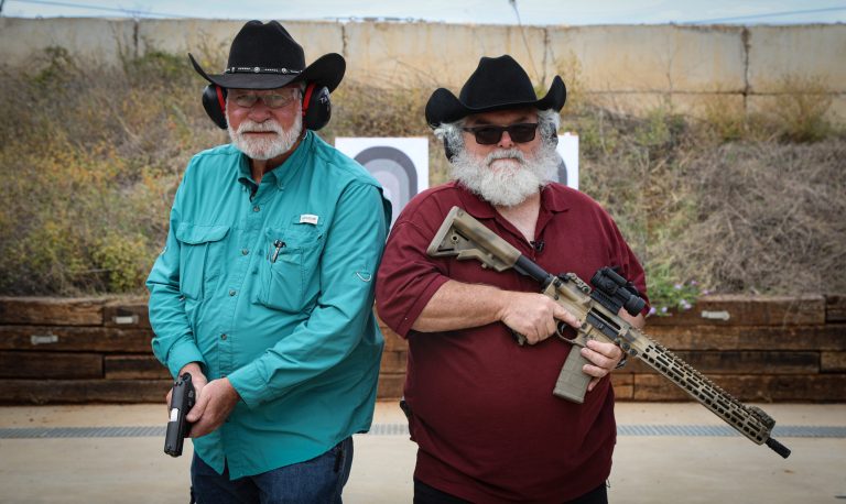 Jack Wilson and Stephen Willeford, heroes of two Texas church shootings, star in an NRA video decrying Joe Biden's anti-gun policies.