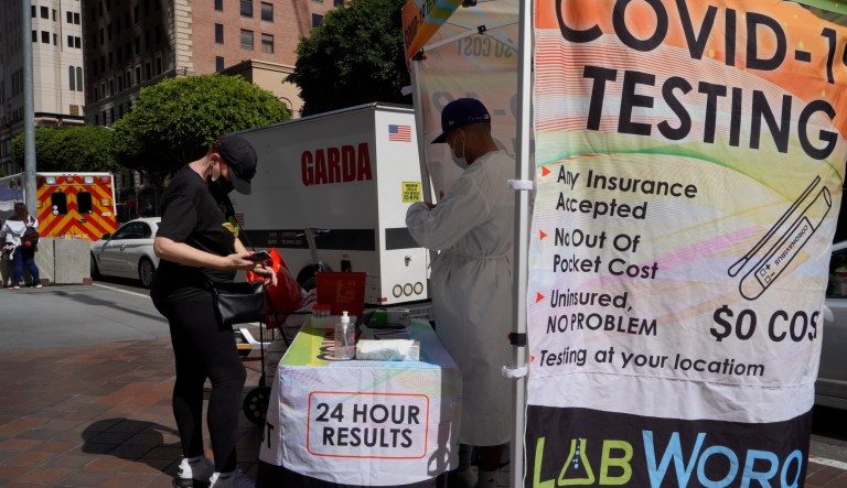 Program for uninsured COVID-19 patients set to run out of money Tuesday