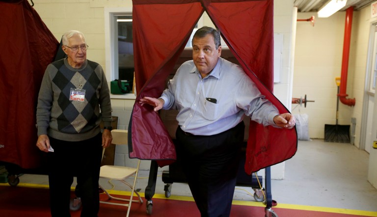 After engaging in a spat with a New Jersey resident, Gov. Chris Christie encouraged the woman to 