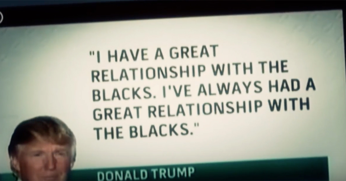 New Ad Highlights Trump’s Controversial Race Comments