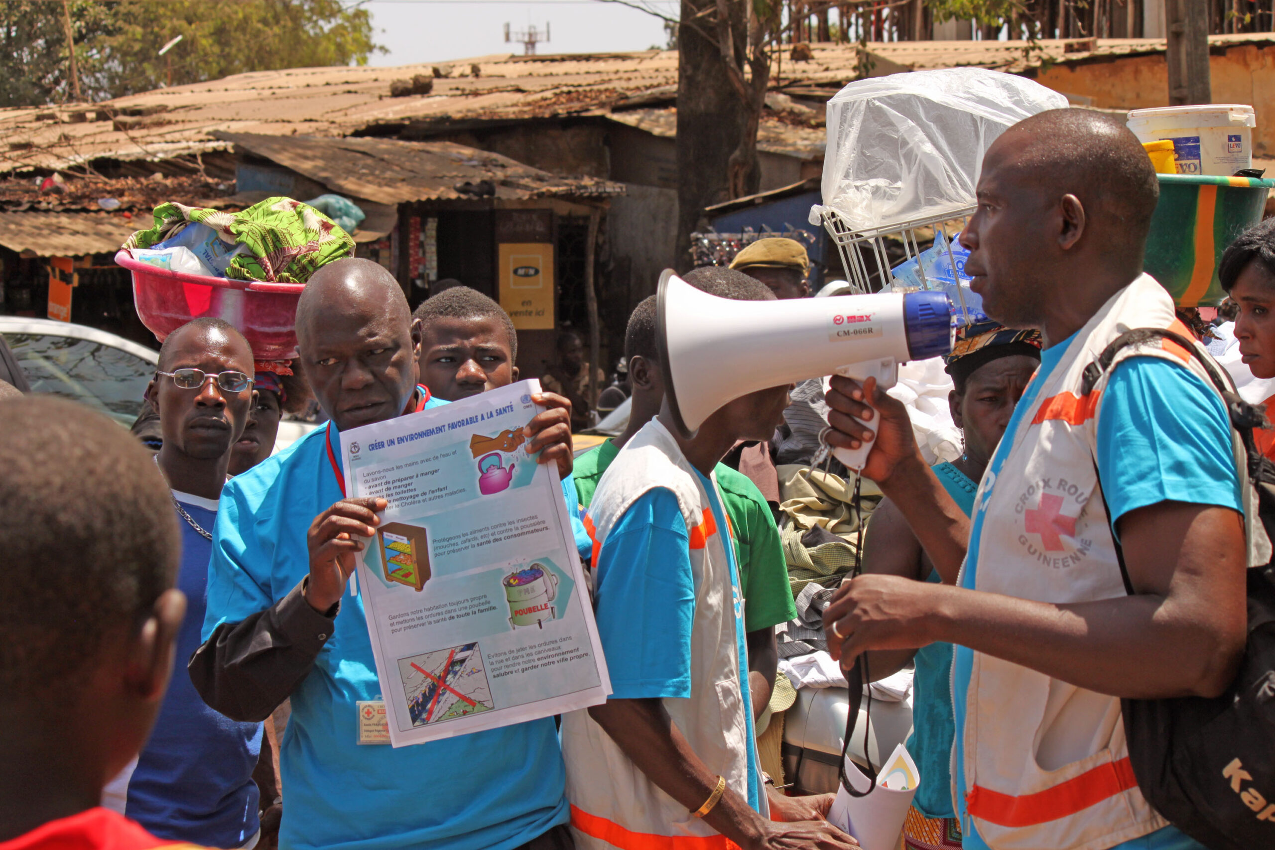 Ebola patients await death in Guinea wards