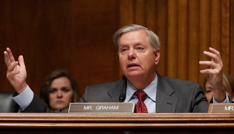 According to Sen. Lindsey Graham, intelligence officials have told him that 1,950 instances of Americans talking to foreign agents have been surveilled, either by the CIA, FBI or the National Security Agency. (AP Photo/Carolyn Kaster)