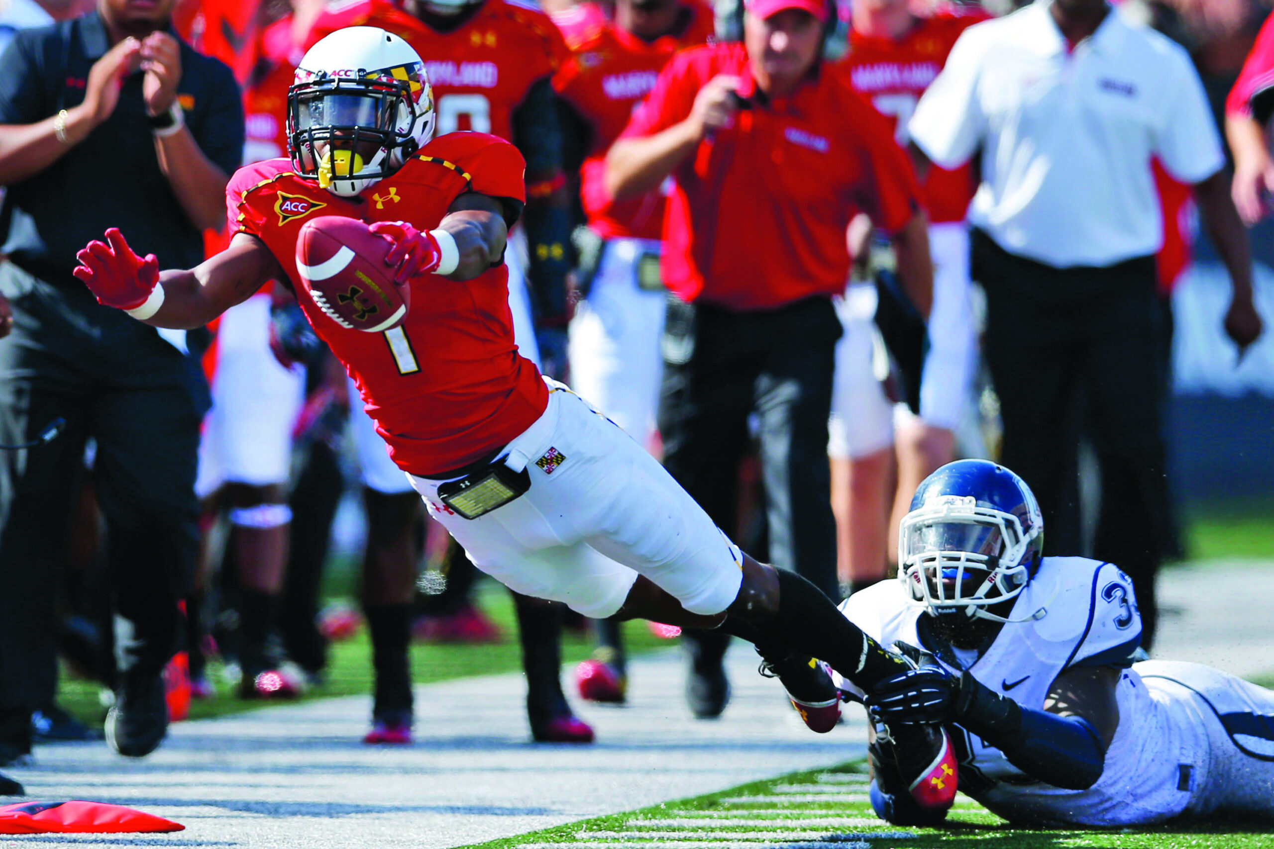 Maryland’s Diggs draws comparison to West Virginia’s Austin