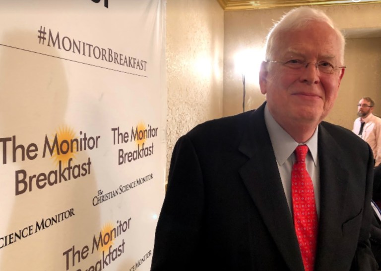 Dave Cook, the host of the Christian Science Monitor, is retiring.