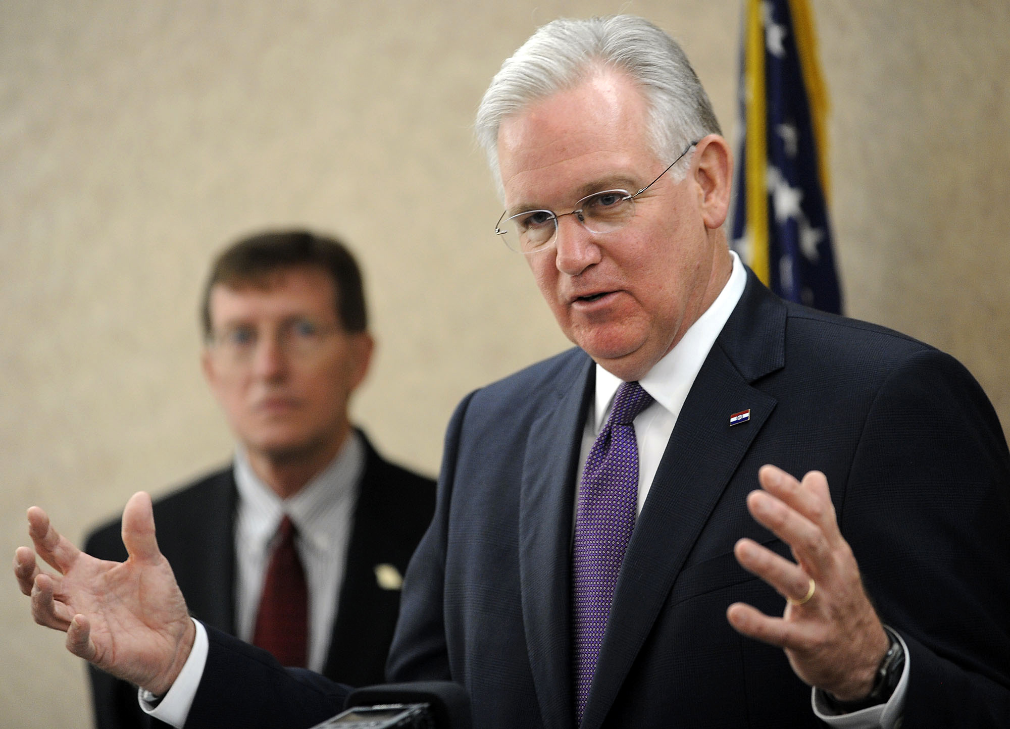 Missouri governor dues paid from children’s budget