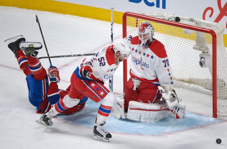 Any combination of four points gained by Washington or lost by Winnipeg hands Washington its fifth Southeast Division title in six years -- and the No. 3 seed in the Eastern Conference that goes with it. (AP Photo/The Canadian Press, Graham Hughes)