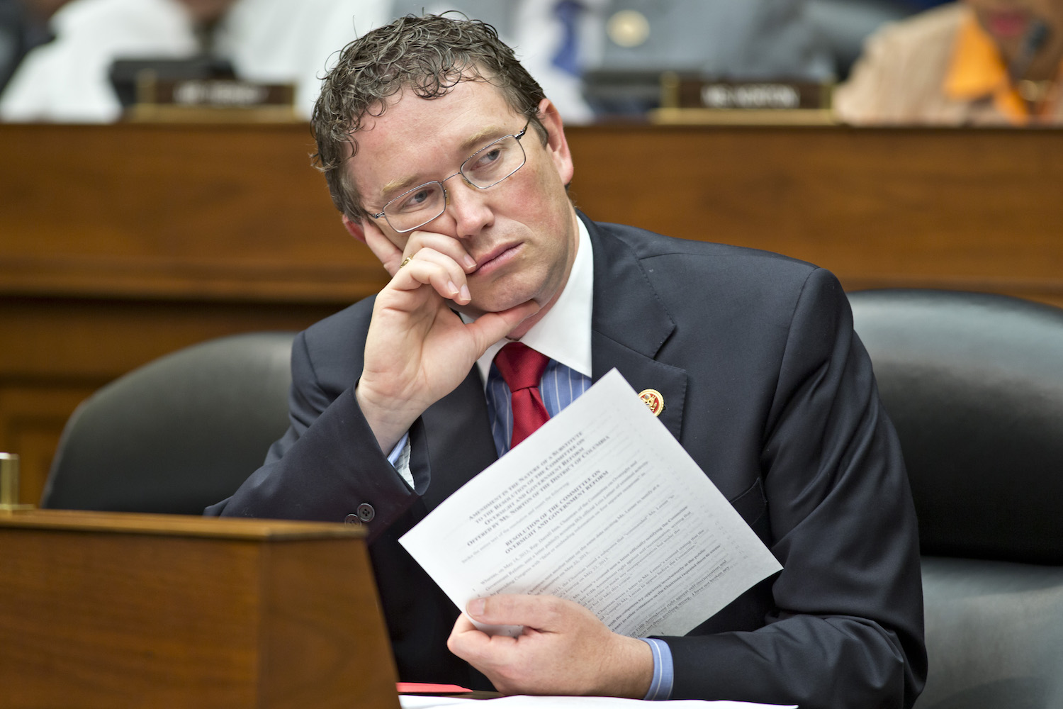 Tom Massie: Trump getting ‘bad advice’ from GOP leaders