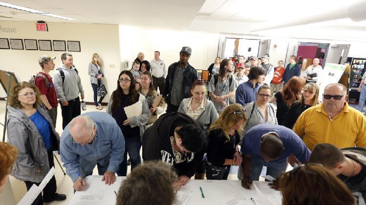 Finding a job is even harder for younger Americans in the current environment. AP Photo