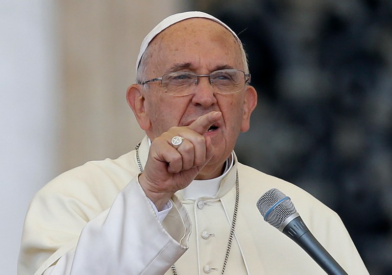 A Vatican spokesman said that news organizations should refrain from reporting on Pope Francis' climate change draft until the final document is made available later this week. (AP Photo)Â 