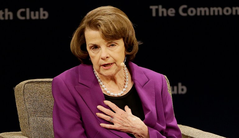 Sen. Dianne Feinstein, D-Calif., announced Monday that she will run for re-election to the Senate in 2018. (AP Photo/Jeff Chiu)