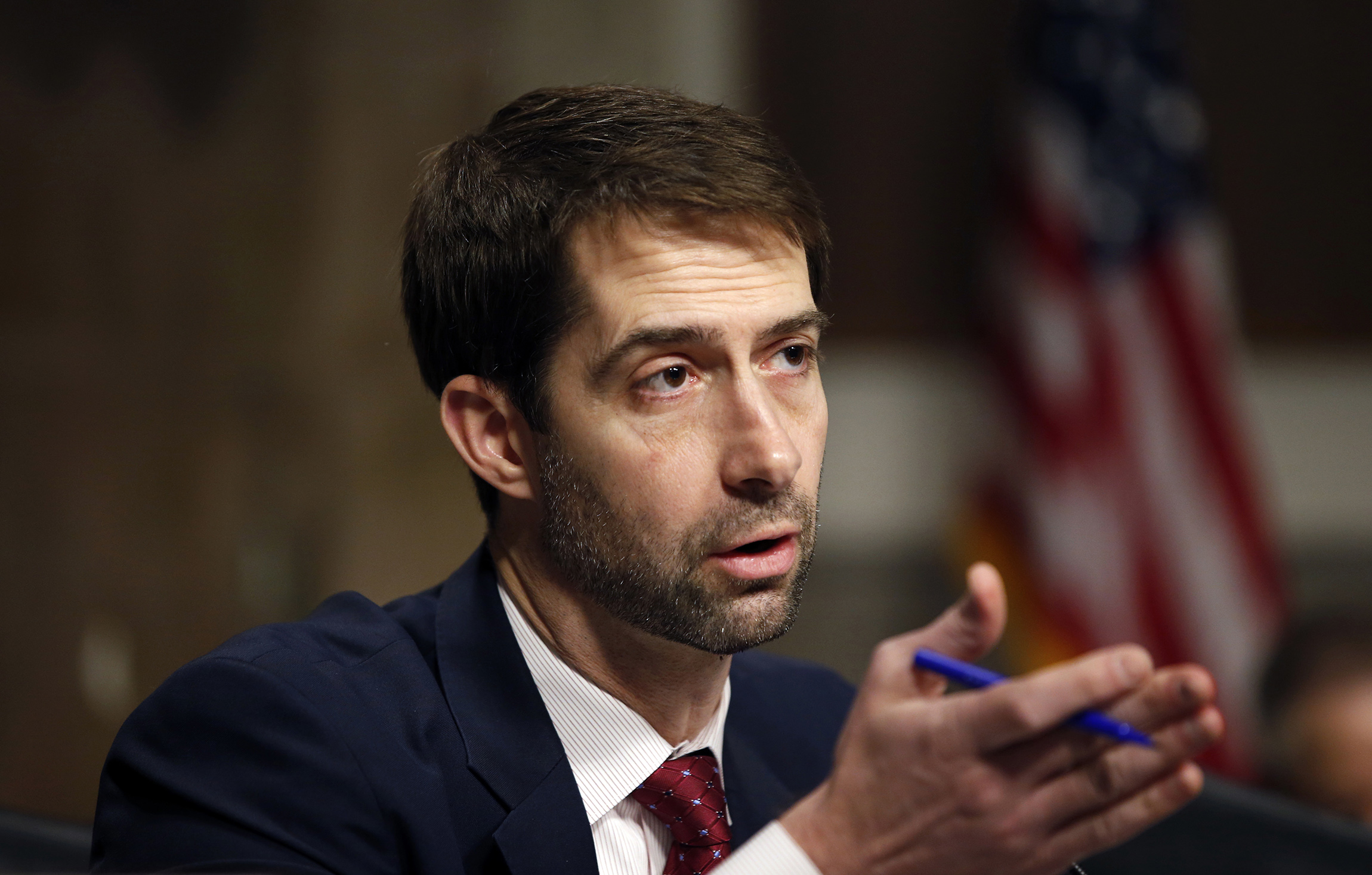 Tom Cotton defends Trump’s CIA speech