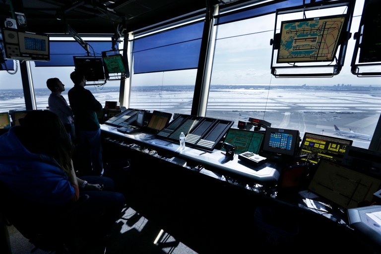 Rep. Bill Shuster said he would make moving air traffic control from the government to a nonprofit a key part of the FAA reauthorization bill. (AP Photo/Seth Wenig)