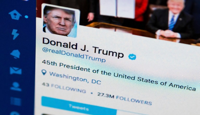 President Trump on Twitter or at campaign rallies can be abrasive, polarizing, and off-putting. Teleprompter Trump is often agreeable, charming, and unifying. Which persona he adapts more often in 2018 could have an impact on the year's midterm elections. (AP Photo/J. David Ake, File)