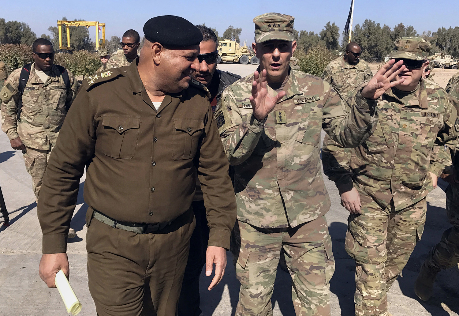 Iraq, US in talks to keep American troop presence after ISIS fight