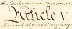 Amending the Constitution is not unconstitutional